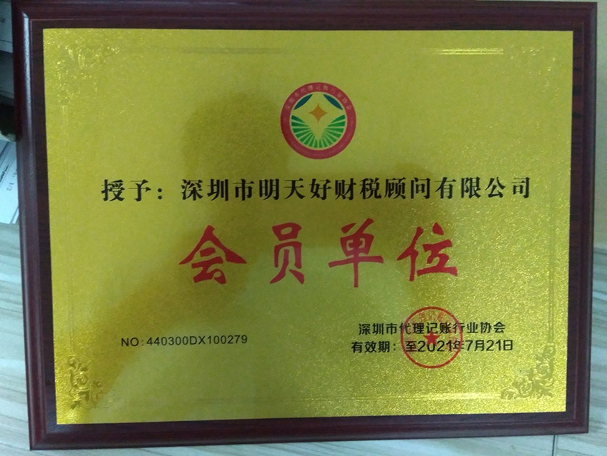 深圳市代理記賬行業(yè)協(xié)會(huì)會(huì)員單位